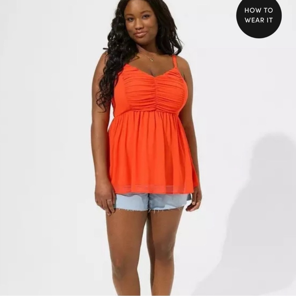 Torrid Size 3 Orange Tank